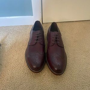 Men’s Burgundy Joseph Abboud dress shoes BRAND NEW Size 10.5